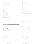 Pythagorean Theorem Worksheet PDF